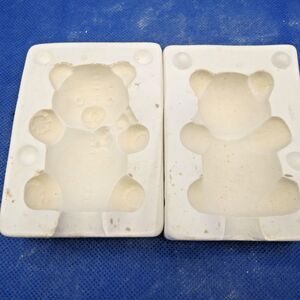 Duncan Vintage Small Teddy Bear Slip Mold TM1